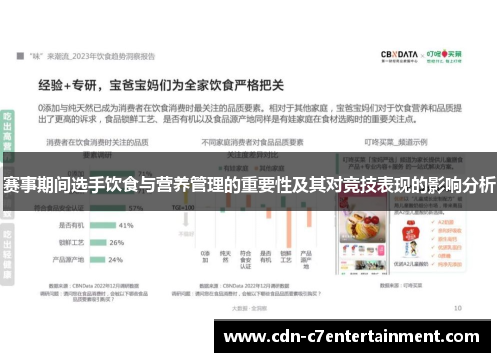 赛事期间选手饮食与营养管理的重要性及其对竞技表现的影响分析