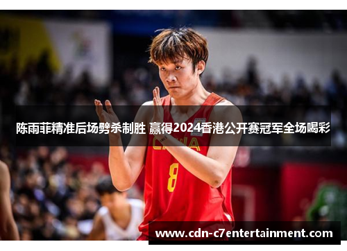 陈雨菲精准后场劈杀制胜 赢得2024香港公开赛冠军全场喝彩